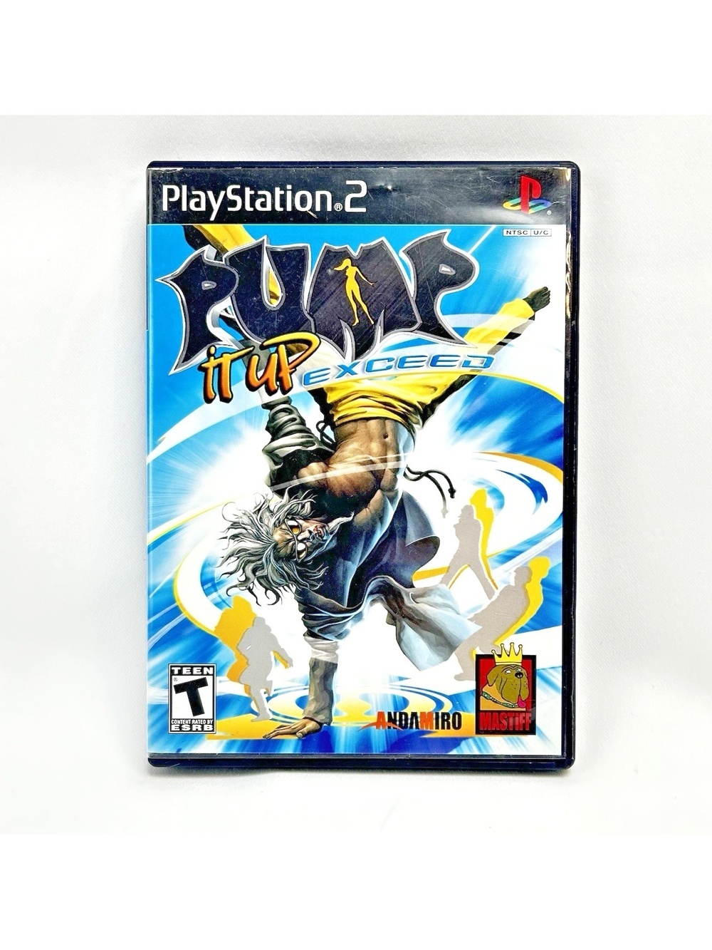 Pump It Up Exceed Sony Playstation 2 PS2 Complete w/ Manual CIB Working